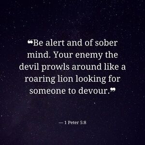 1 Peter 5:8 🔥🙏🏼🙌🏼✝️❤️‍🔥